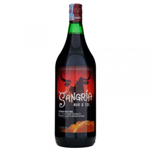 Sarkanvīns Sangria Zurra Mar&Sol 13.5% 1L