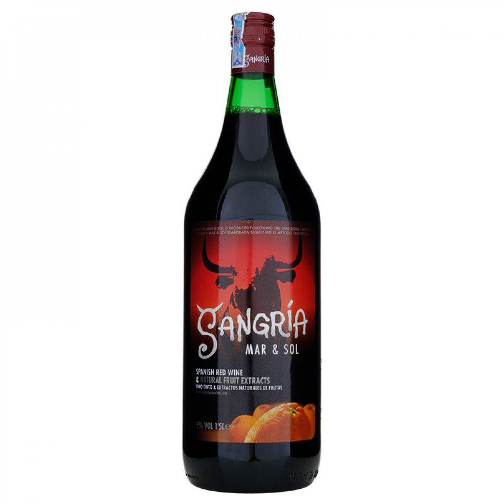 Sarkanvīns Sangria Zurra Mar&Sol 13.5% 1.5L
