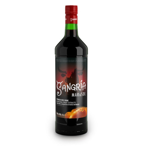 Sarkanvīns Sangria Mar&Sol 9% 1L