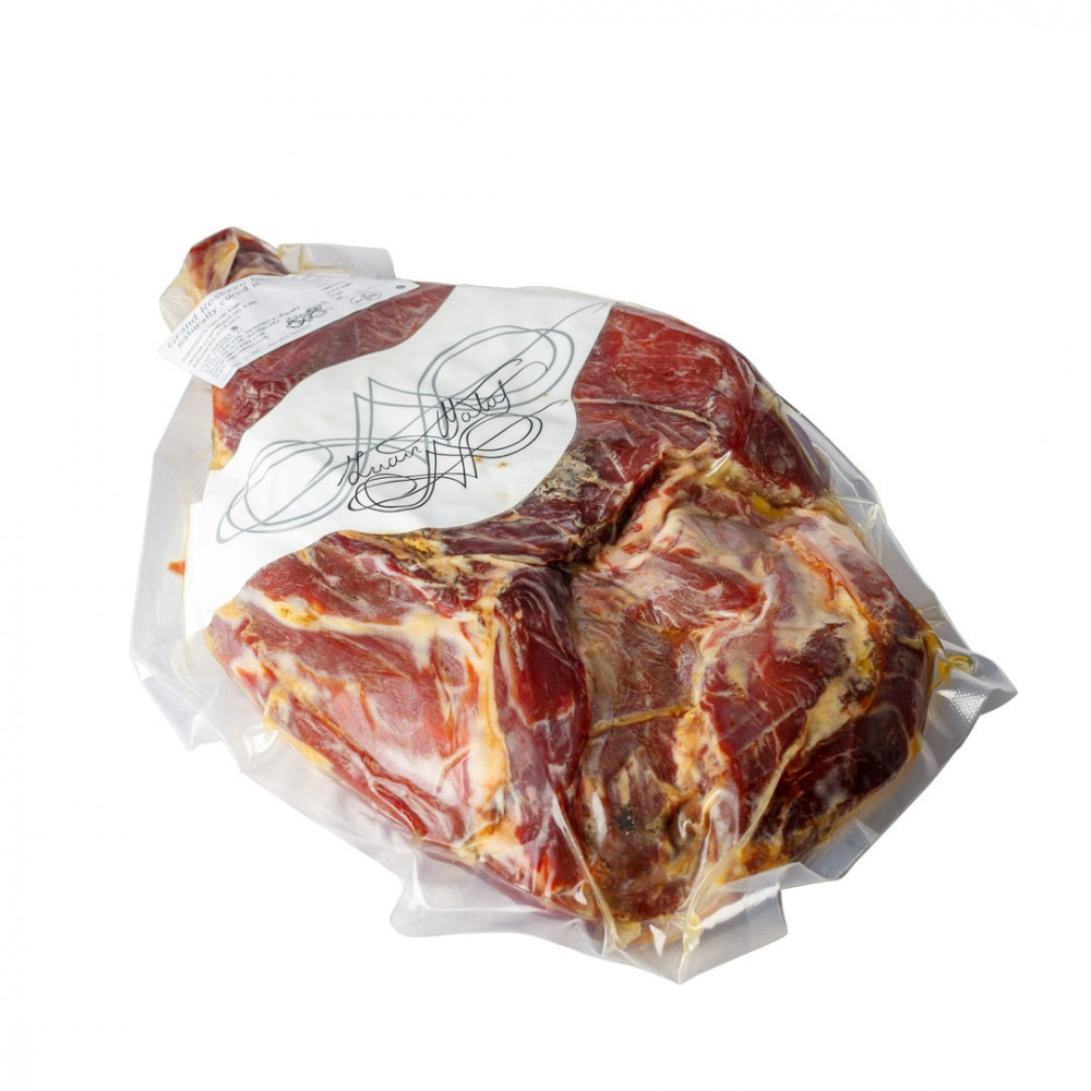 Вяленая свинина Jamon Serrano Gran Reserva, 100г (свеже нарезанная)