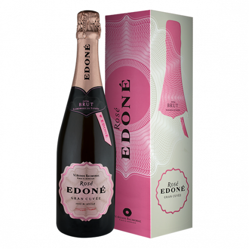 Dzirkstošais rozā vīns Edone Rose Gran Cuvee 2016 12.5% 0.75L