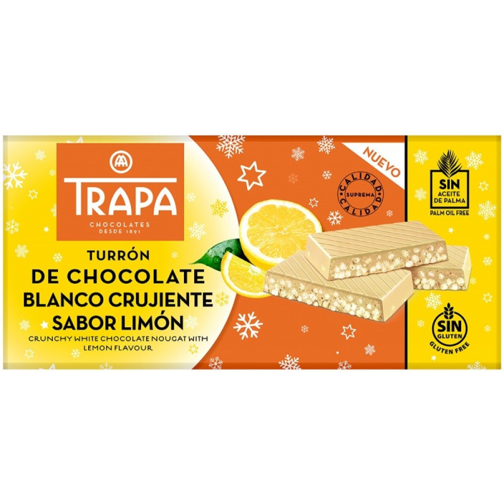 Baltā šokolāde ar citona garšu, 175g