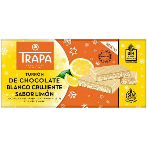 Baltā šokolāde ar citona garšu, 175g